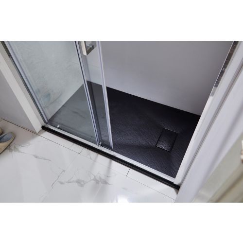 Rezaljiva SMC tuš misa 120x80cm crna