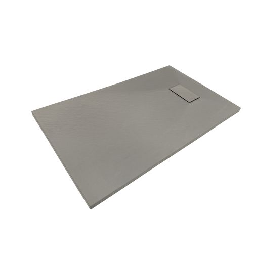 Sanotechnik - Schneidbare SMC Brausetasse 120x80cm grau