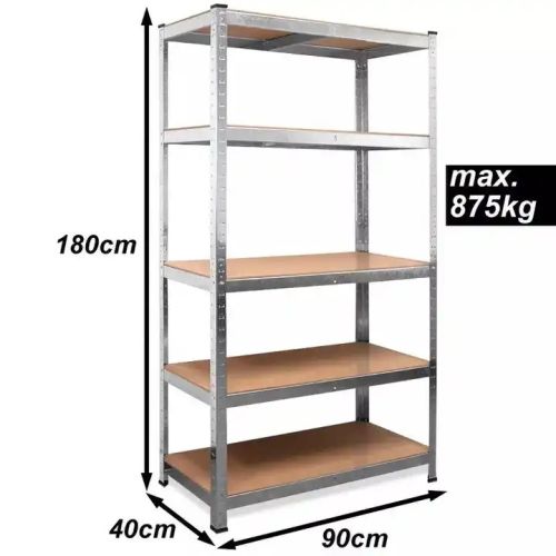 Teški regal cink 90x40x180 cm