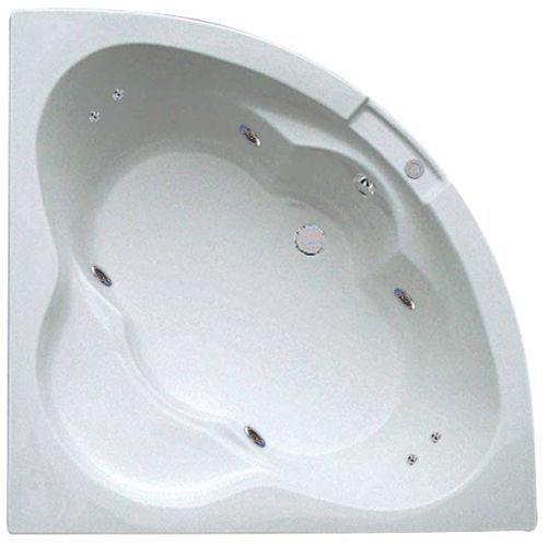 Whirlpool sustav FUTURE 1 za kade, krom