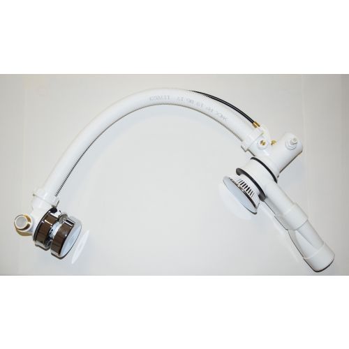 Ab- und Überlaufgarnitur mit Wassereinlauf