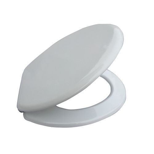 Sano WC sjedalo Star drvo MDF lakirano bijelo