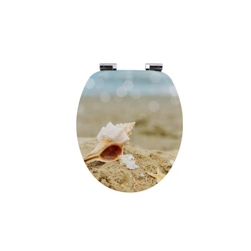 MDF WC sjedalo, obojeno lakom