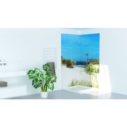 SANOWALL NORDSEE RECHTS Wandverkleidung 125x250x0,3cm