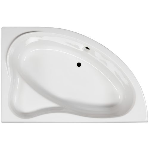 Sanotechnik - BW-RAB rechts, 150x98x40cm, weiß