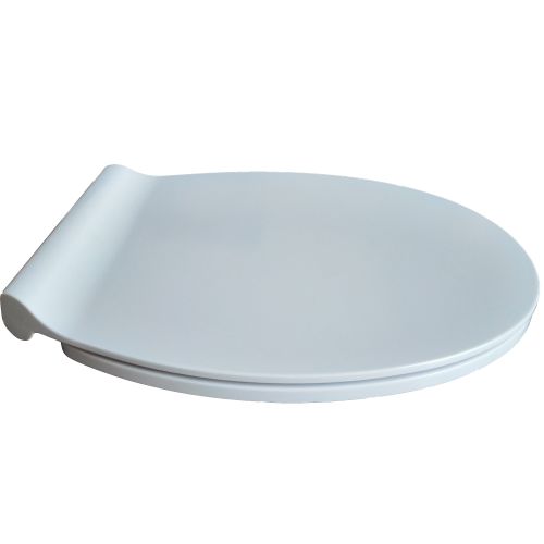 Sanotechnik - WC-ülőke, duroplaszt, fehér, gyorsrögzítővel