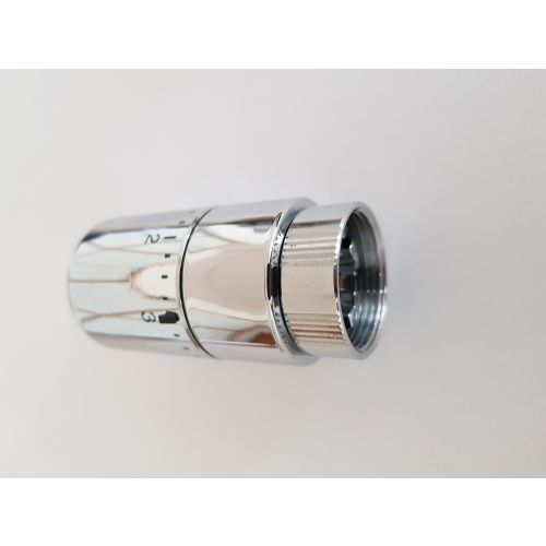 Sanotechnik - Termosztát fej, GRAZ fűtőtesthez, króm