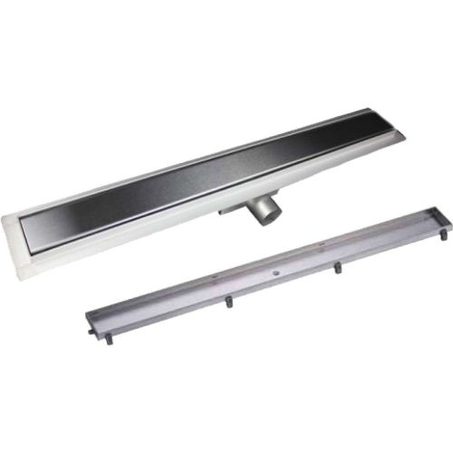 Tuš kanalica 60cm Nirosta krom-izgled