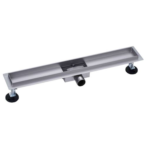 Tuš kanalica 60cm Nirosta krom-izgled