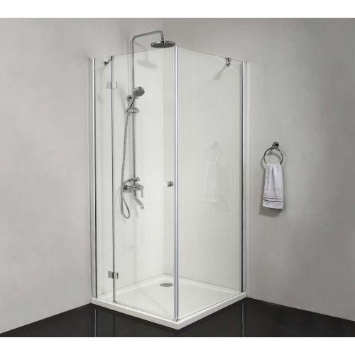 Vrata sa nagibom f.DK, krom 97-99x195cm