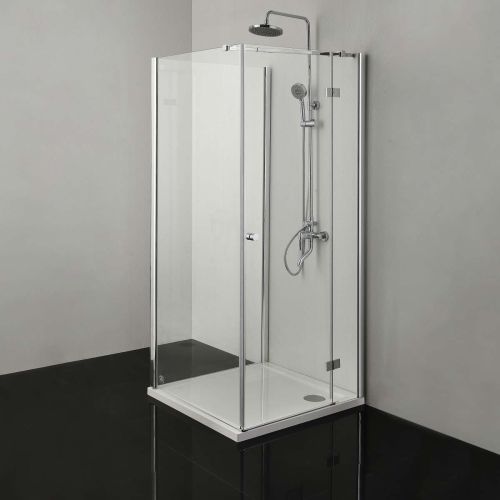 Vrata sa nagibom f.DK, krom 97-99x195cm