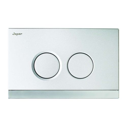 Sanotechnik - TEOS nyomólap, fehér/króm