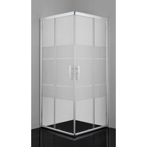 Kutna tuš kabina Schiebet.PRO-LINE, hromirana 78,5-80x200