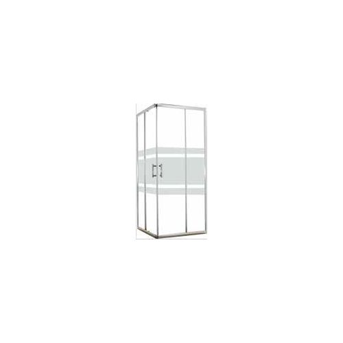 Eckdusche Schiebet.PRO-LINE, chr. 88,5-90x200