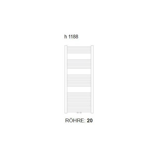BZ-Heizkörper BARI chr.60x118,8cm gerade