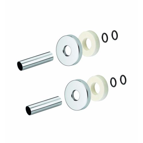 ABDECKROSETTE RUND CHROM Z.BZ-HEIZKÖRPER