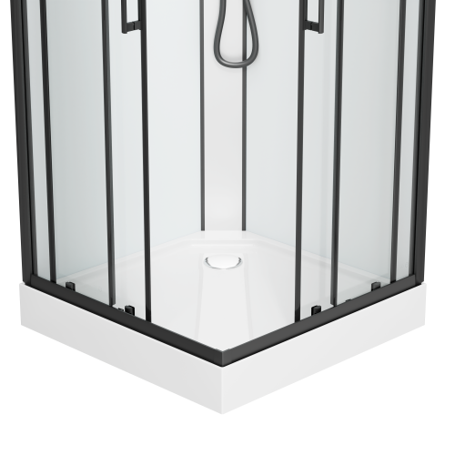 Kompletna ormar DENVER 90x90x210cm crna