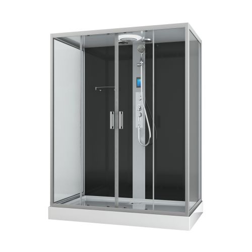 Sanotechnik - Kompletna tuš kabina NEW YORK - s hitro montažo 90 x 160 x 215 cm