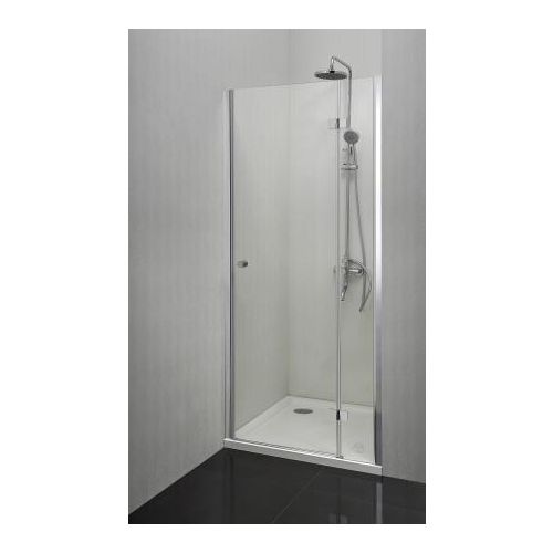 Schwenktüre f.DK, chrom 107-109x195cm