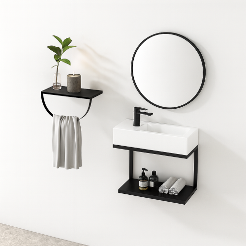 Sanotechnik - DELTA 38 kerámiamosdó fali konzollal