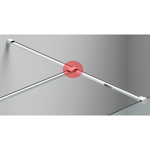 T-Verbinder für Stabilisierungsstange chrom
