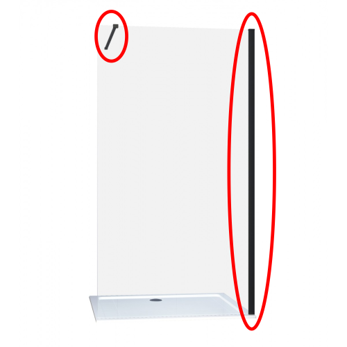 Wandprofi+Stabilizacijska šipka crna 3,5cm