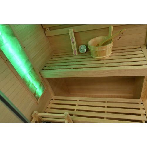 Sanotechnik - LUXOR 1 savna za 2 osebi 120x120x190 cm