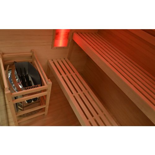 Sanotechnik - LUXOR 1 savna za 2 osebi 120x120x190 cm