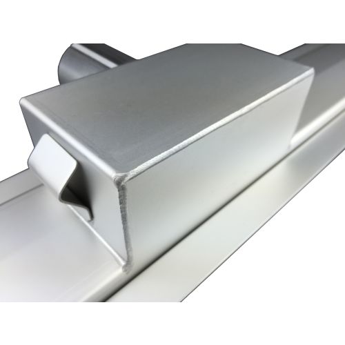 Tuš kanaleta 70cm inox krom videz