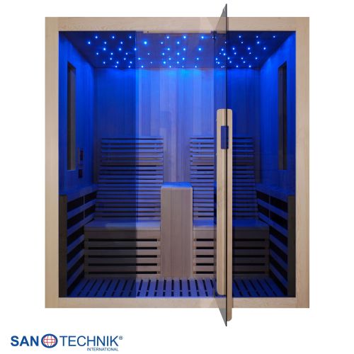 Sanotechnik - CARBON 2 infrardeča kabina 2 osebi 180x150x195 cm