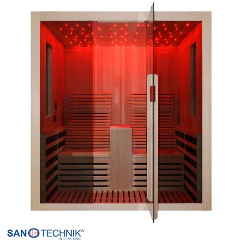 Sanotechnik - CARBON 2 infrardeča kabina 2 osebi 180x150x195 cm