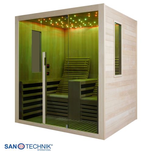 Sanotechnik - CARBON 2 infrardeča kabina 2 osebi 180x150x195 cm