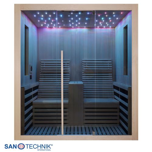 Sanotechnik - CARBON 2 infrardeča kabina 2 osebi 180x150x195 cm