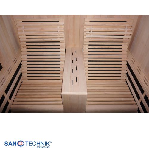 Sanotechnik - CARBON 2 infrardeča kabina 2 osebi 180x150x195 cm