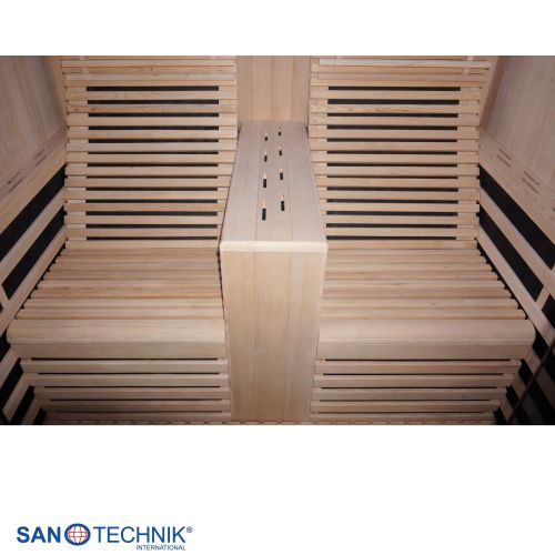 Sanotechnik - CARBON 2 infrardeča kabina 2 osebi 180x150x195 cm