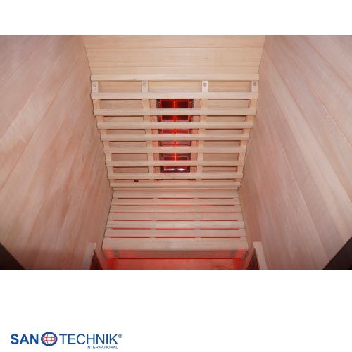 Sanotechnik - RUBY 1 Infrarotkabine für 1 Person 90x100x195 cm