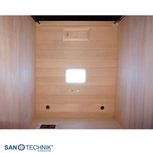Sanotechnik - RUBY 1 Infrarotkabine für 1 Person 90x100x195 cm