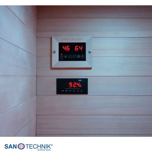 Sanotechnik - RUBY 1 Infrarotkabine für 1 Person 90x100x195 cm