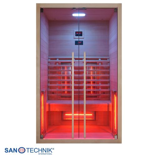 Sanotechnik - RUBY 2 Infrarotkabine für 2 Personen 120x100x195 cm