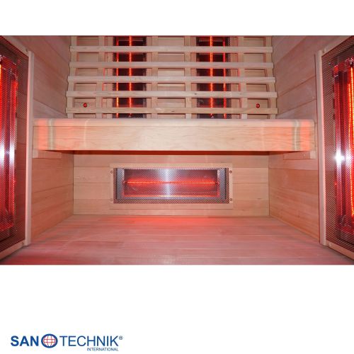 Sanotechnik - RUBY 2 Infrarotkabine für 2 Personen 120x100x195 cm