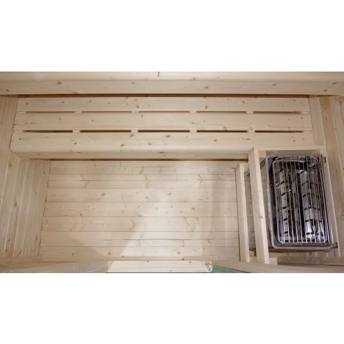 Sanotechnik - HELSINKI Zunanja savna za 2–3 osebe 150x150x200 cm