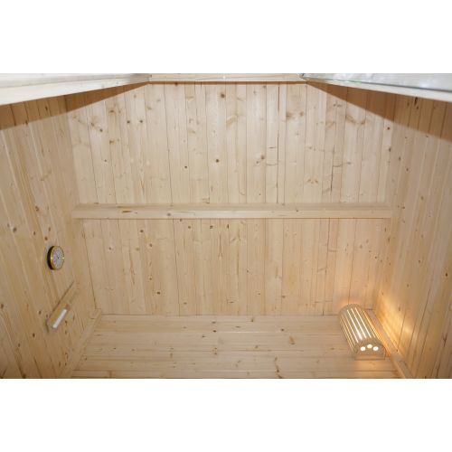 Sanotechnik - HELSINKI Zunanja savna za 2–3 osebe 150x150x200 cm