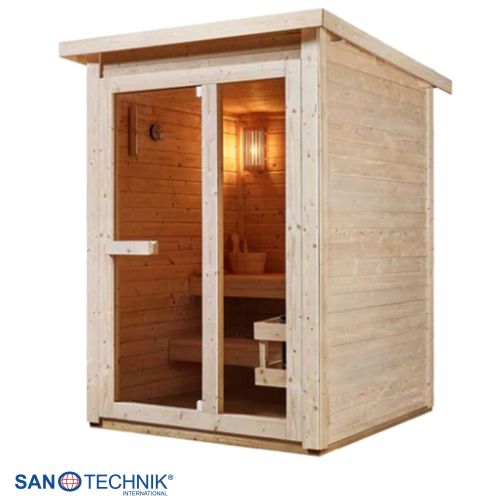 Sanotechnik - HELSINKI Außensauna für 2-3 Personen 165x175x218,9 cm