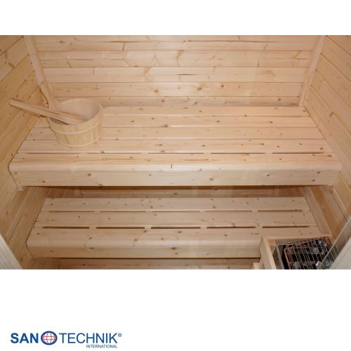 Sanotechnik - HELSINKI Außensauna für 2-3 Personen 165x175x218,9 cm