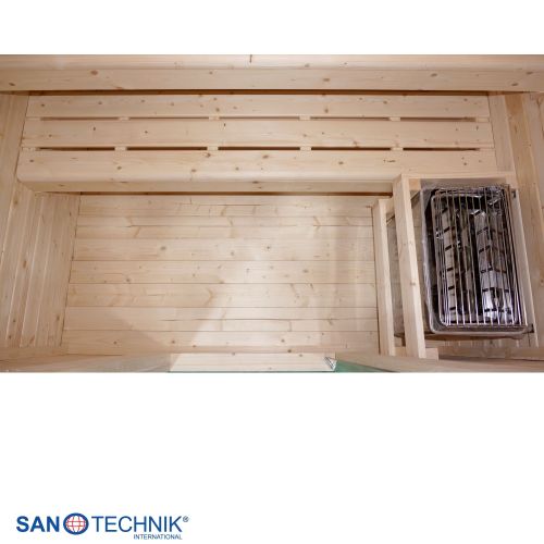 Sanotechnik - HELSINKI Außensauna für 2-3 Personen 165x175x218,9 cm