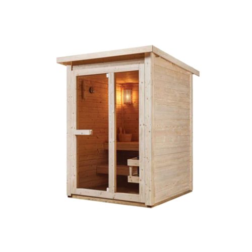 Sanotechnik - HELSINKI Zunanja savna za 2–3 osebe 150x150x200 cm