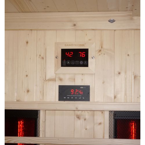 Vanjska sauna LAHTI za 6 osoba - 198x181,5x202,2 cm