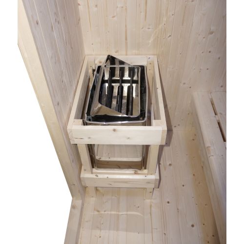 Sanotechnik - LAHTI zunanja savna + infrardeča kabina za 5–6 oseb 198x181,5x202,2 cm