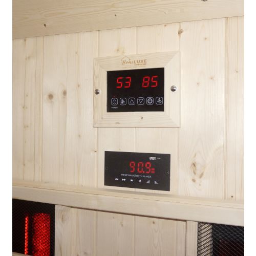 Sanotechnik - LAHTI zunanja savna + infrardeča kabina za 5–6 oseb 198x181,5x202,2 cm