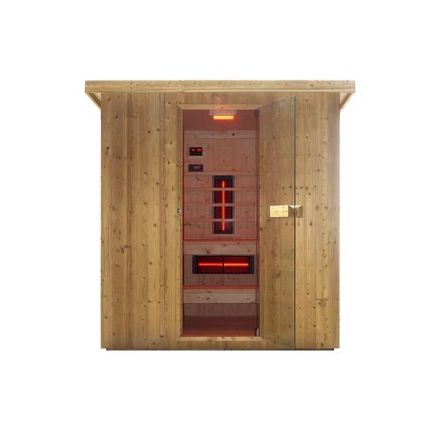 Vanjska sauna LAHTI za 6 osoba - 198x181,5x202,2 cm